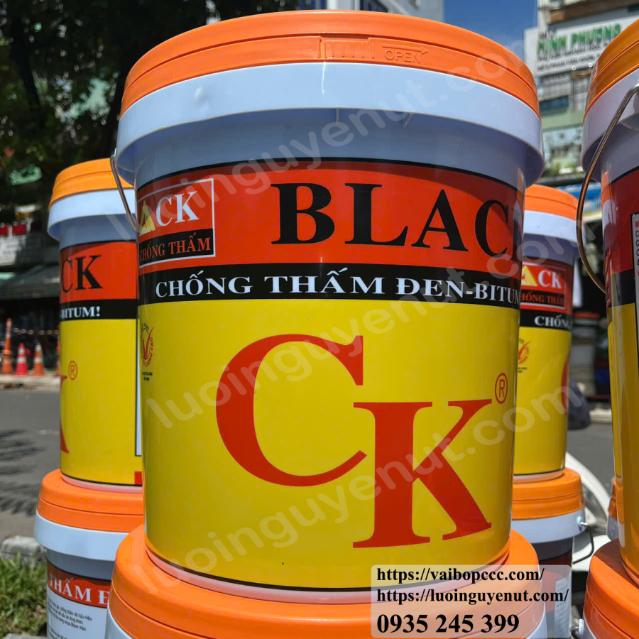 Bitum Chống Thấm CK Black – Giải Pháp Chống Thấm Bitum Hiệu Quả Cho Công Trình